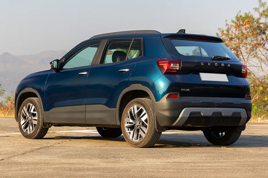 Skoda Kylaq exterior view 4
