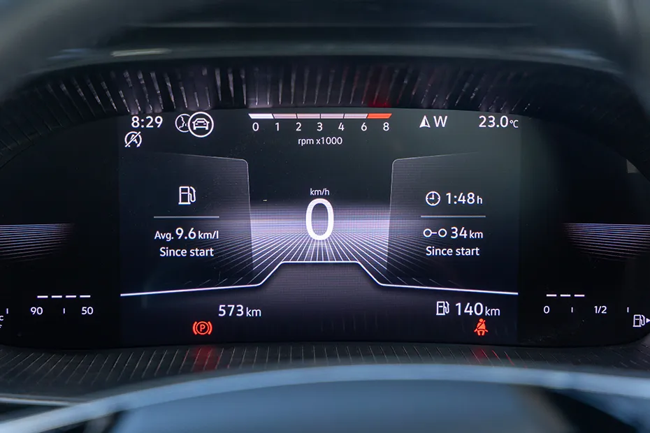 Skoda Kylaq Interior — Instrument Cluster
