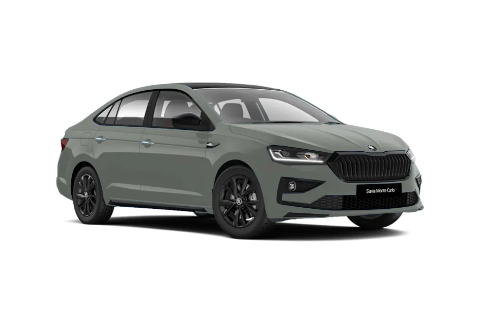 Skoda Slavia — Brilliant Silver Dual Tone