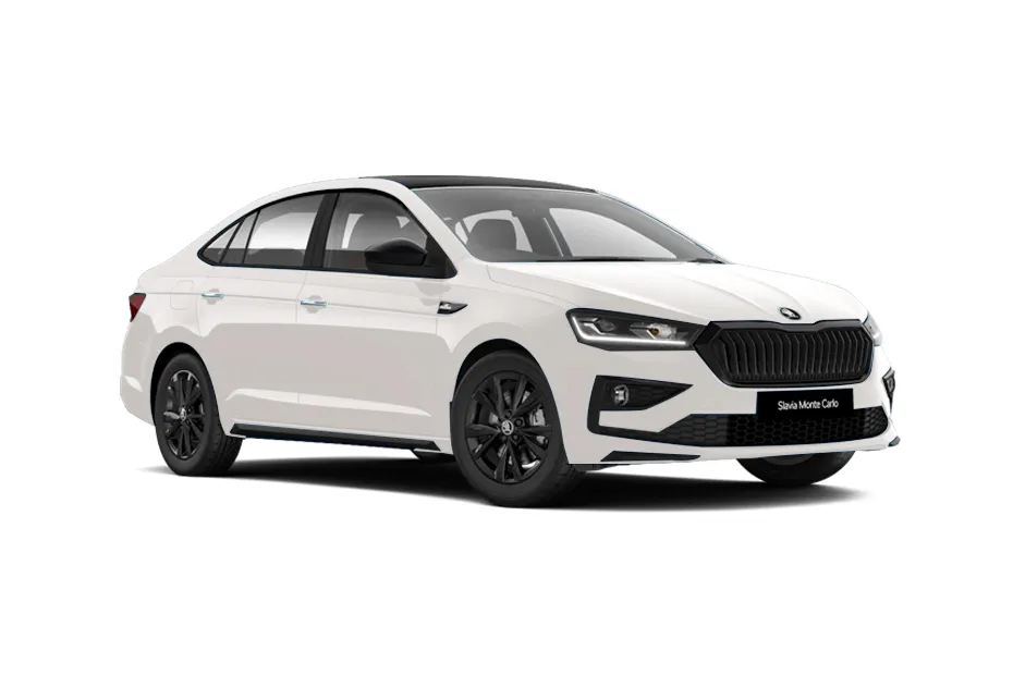 Skoda Slavia — Candy White Dual Tone