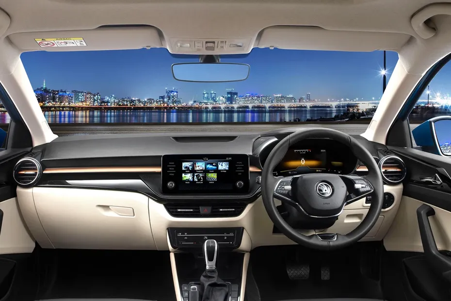 Skoda Slavia Interior — Dashboard