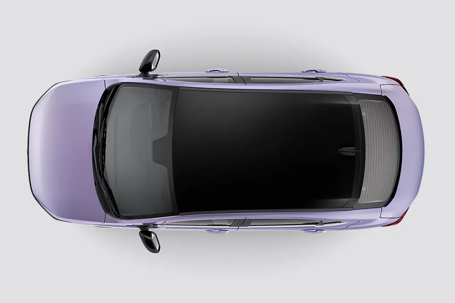 Tata Aeris 2026 top view