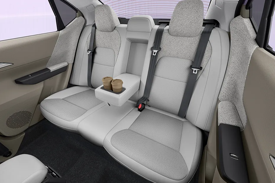 Tata Aeris 2026 interior rear seats