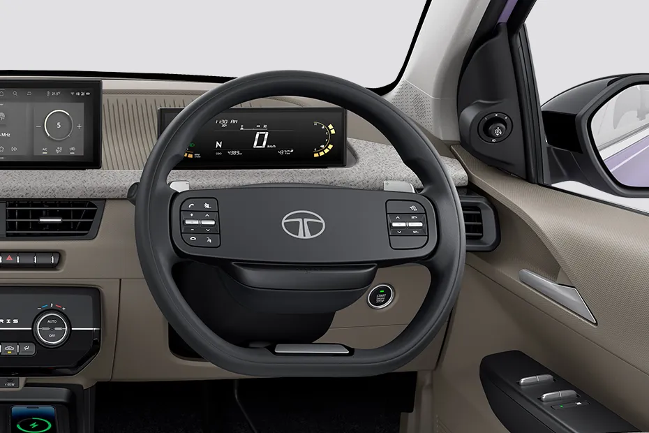 Tata Aeris 2026 interior steering wheel