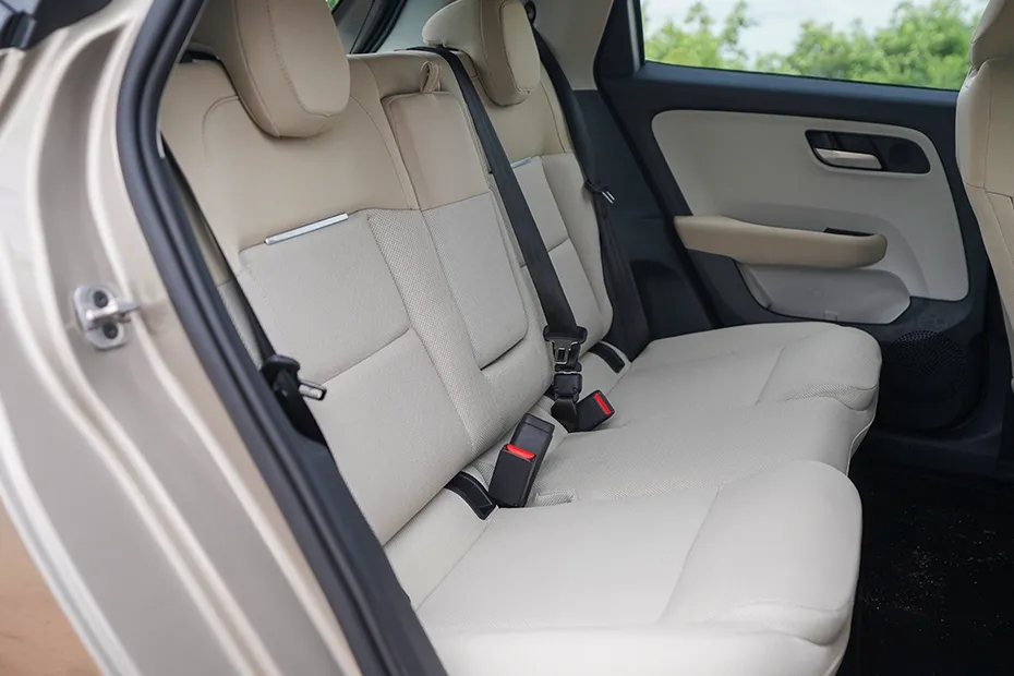 Tata Altroz Interior — Rear Seats