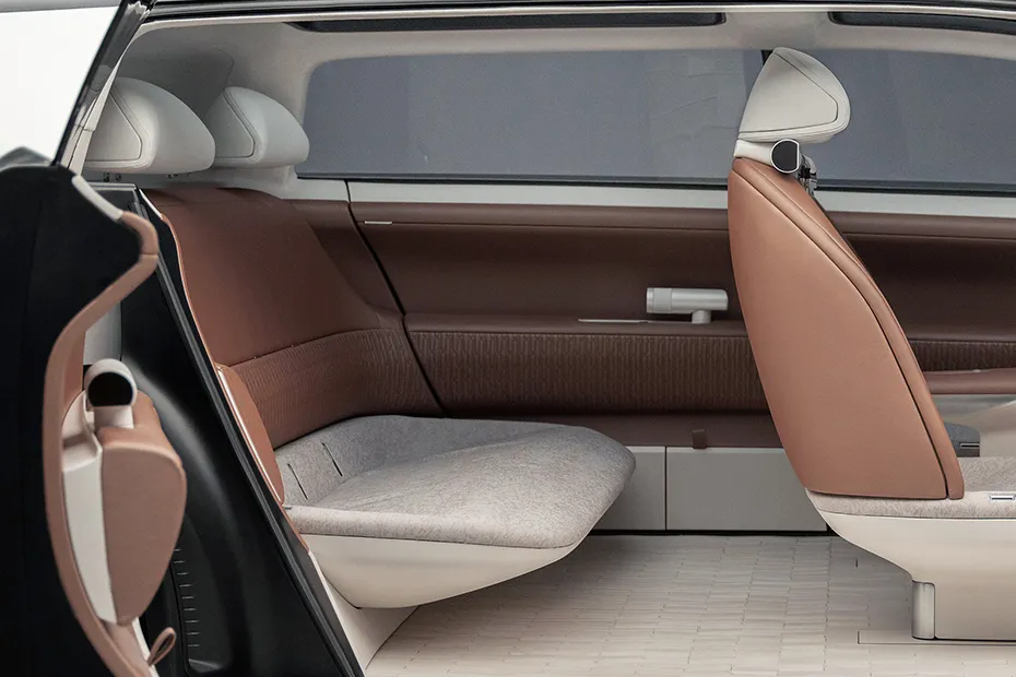 Tata Avinya X Interior — Rear Seats