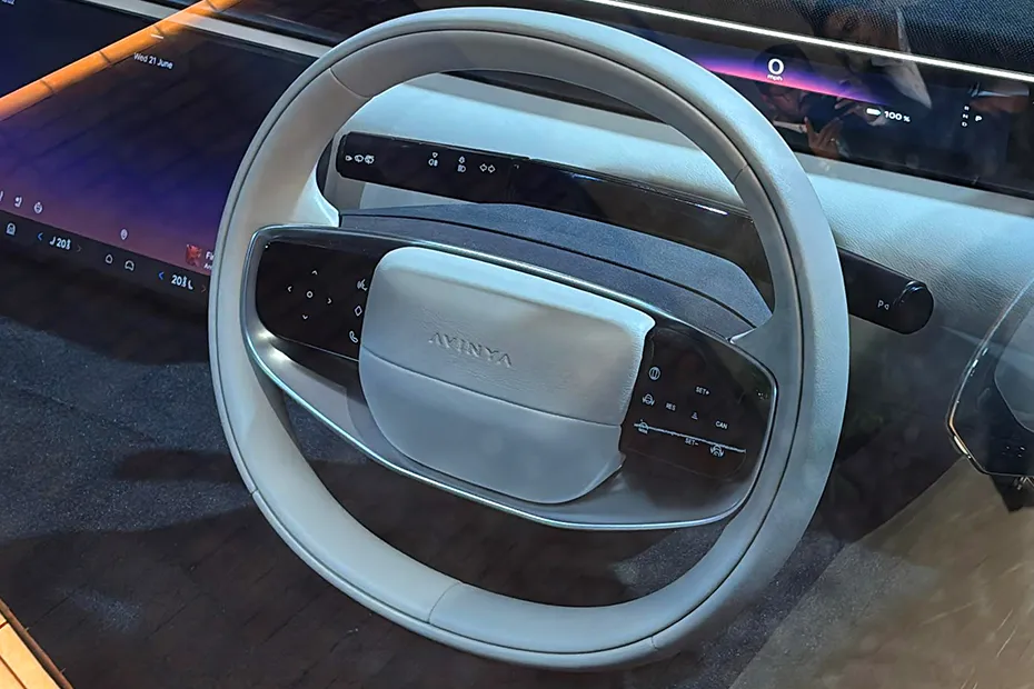 Tata Avinya X Interior — Steering Wheel