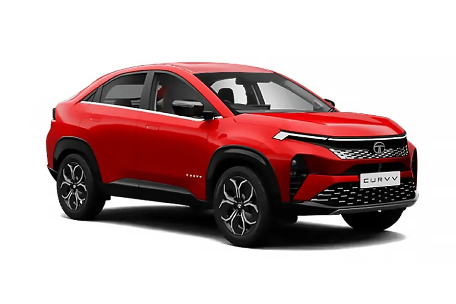 Tata Curvv — Flame Red