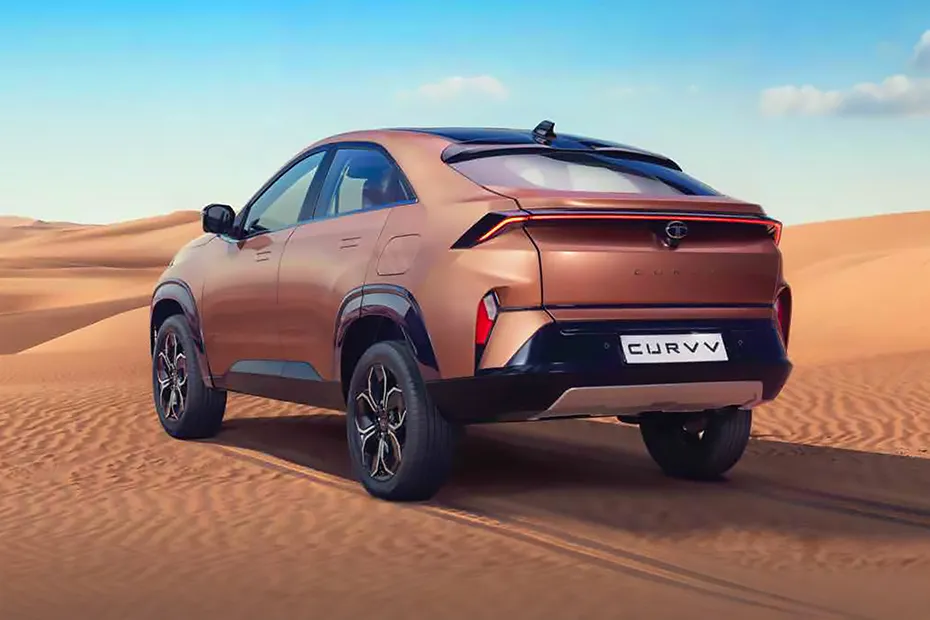Tata Curvv — Rear Left View