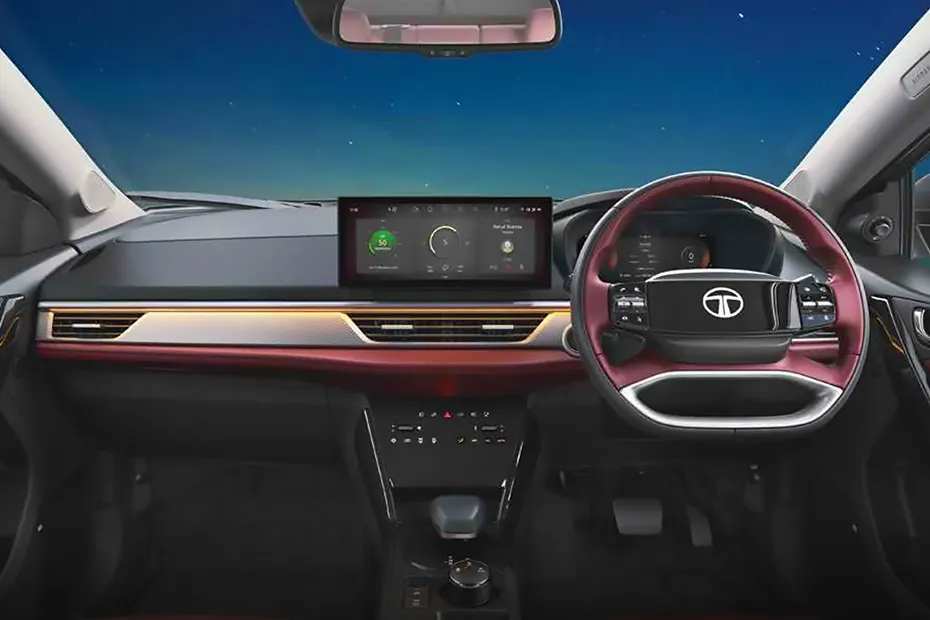Tata Curvv Interior — Dashboard