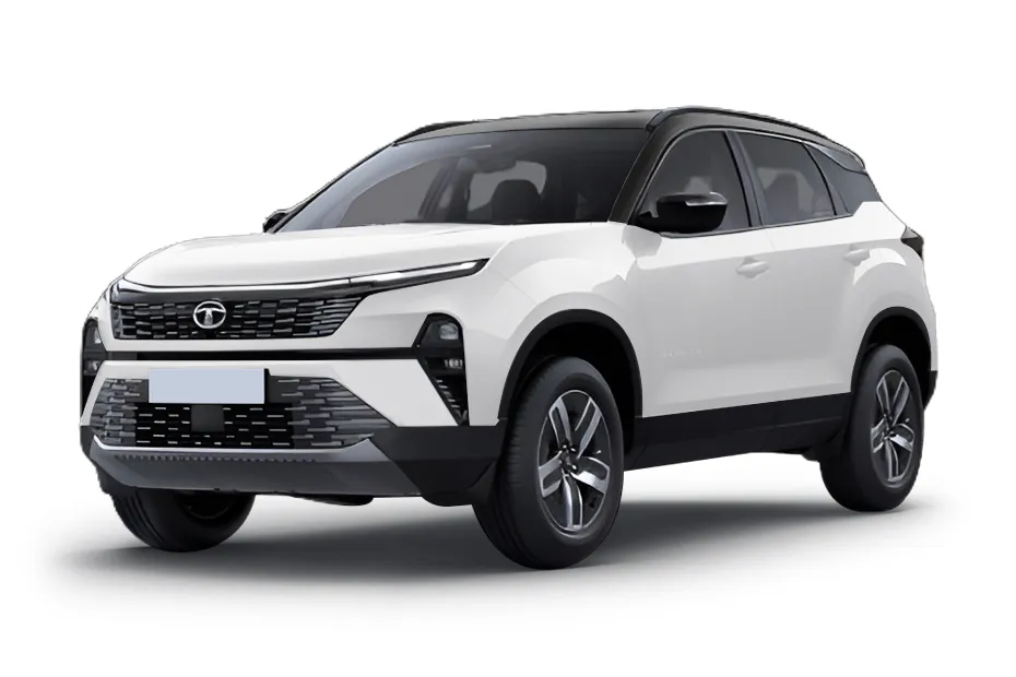 Tata Harrier — Pristine White Dual Tone