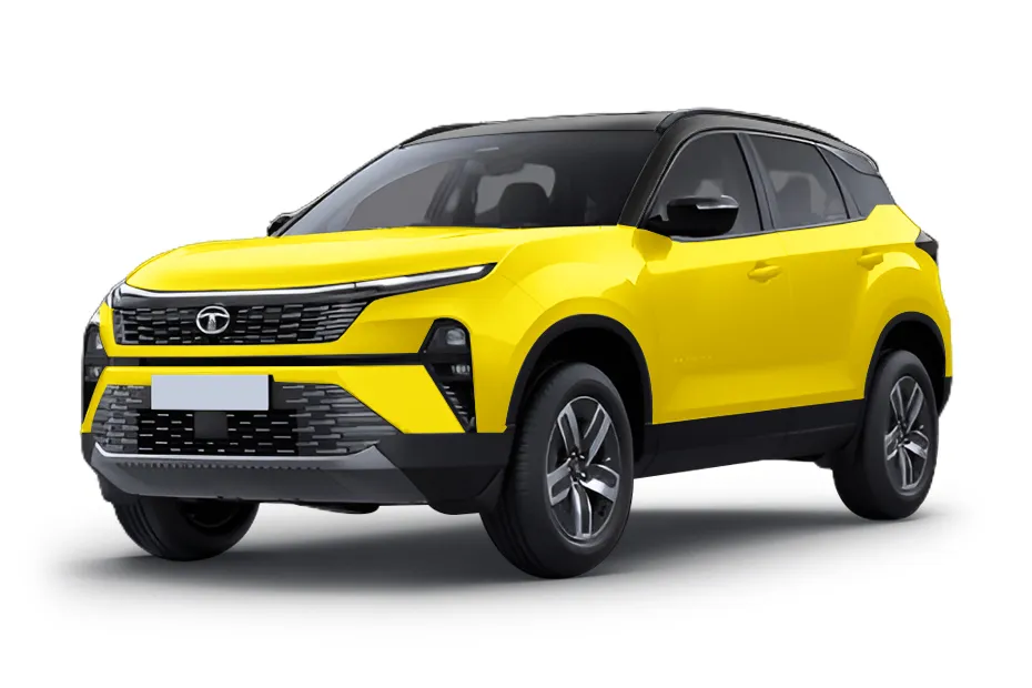 Tata Harrier — Sunlit Yellow Dual Tone