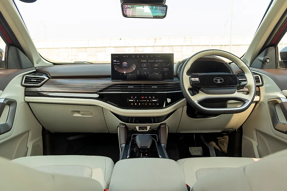 Tata Harrier Interior — Dashboard