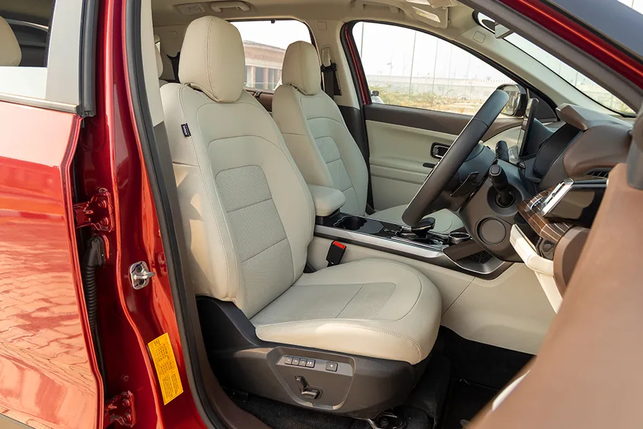 Tata Harrier Interior — Door View Of Driver Seat