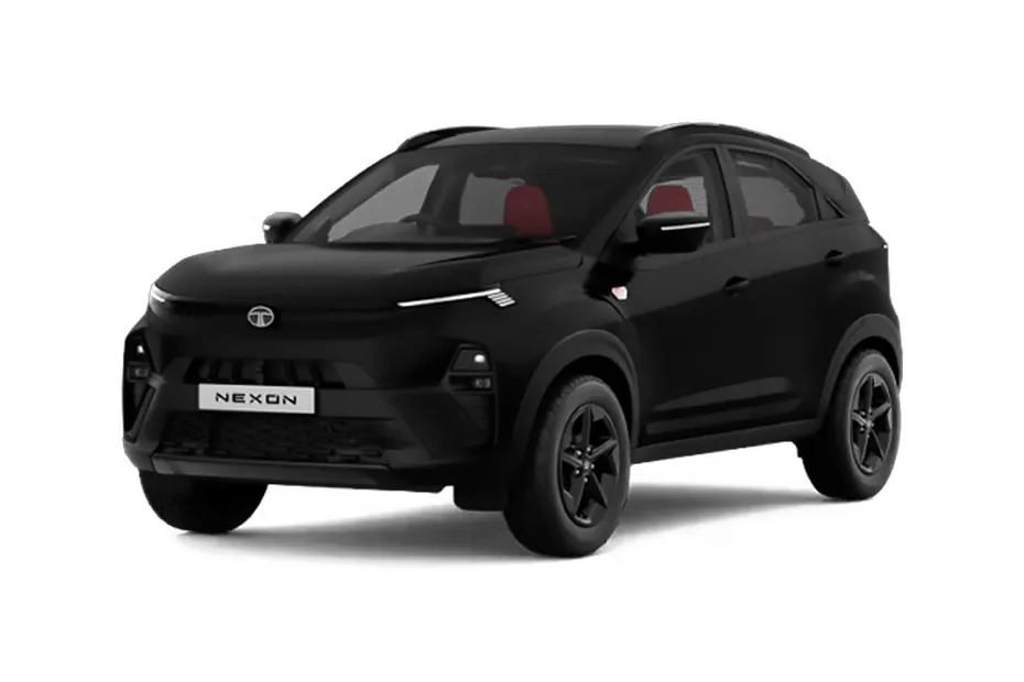 Tata Nexon — Dark Balck and Red