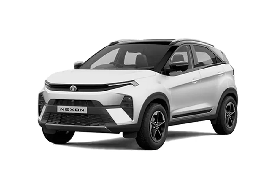 Tata Nexon — Pristine White Dual Tone
