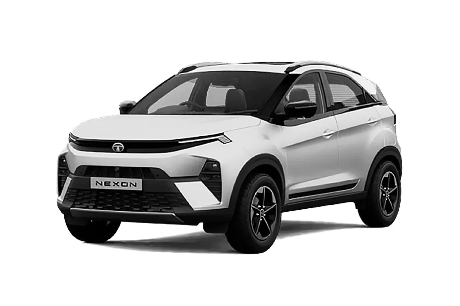 Tata Nexon — Pristine white single tone