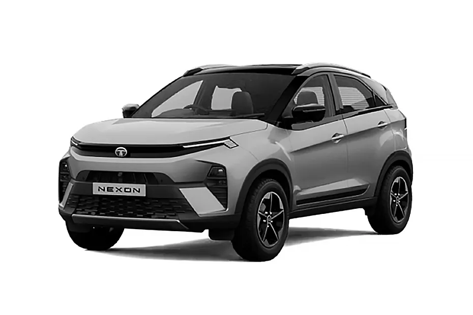Tata Nexon — Pure grey dual tone