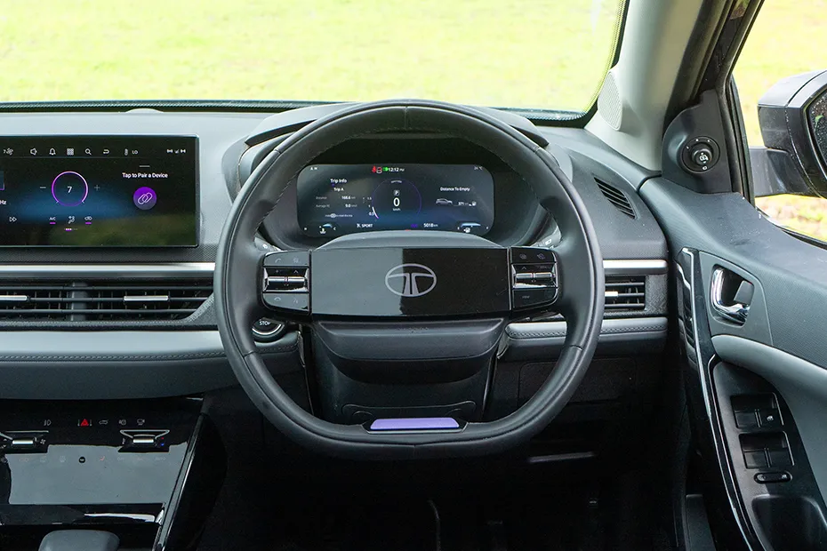 Tata Nexon Interior — Steering Wheel