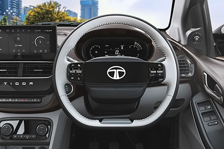Tata Tigor Interior — Steering Wheel