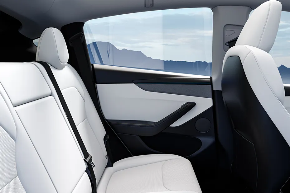Tesla Model Y Interior — Rear Seats