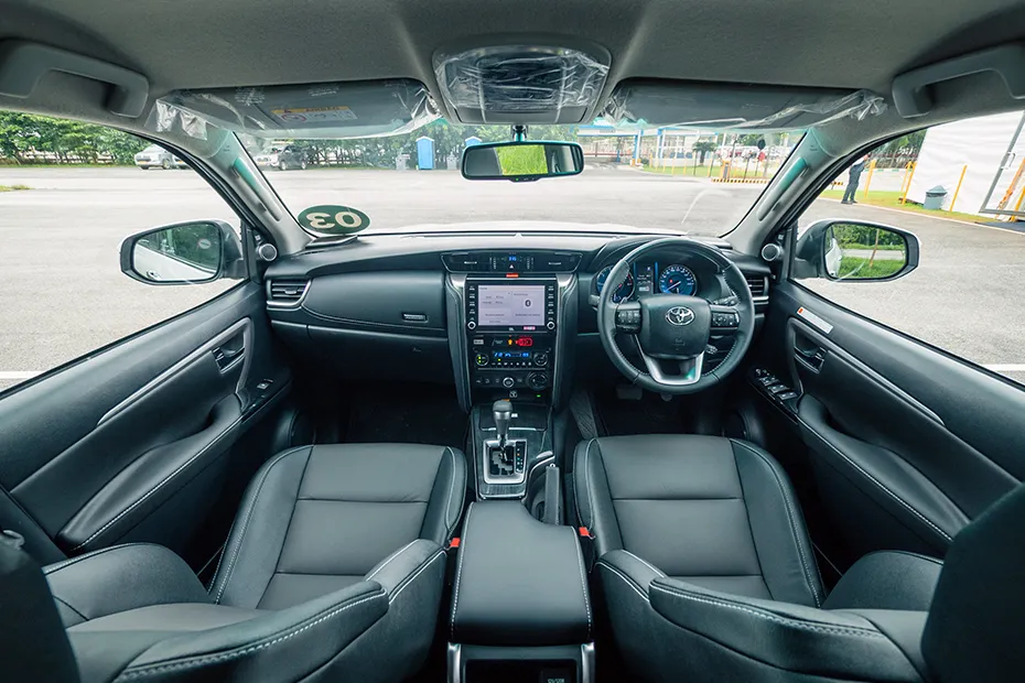 Toyota Fortuner Interior — Dashboard