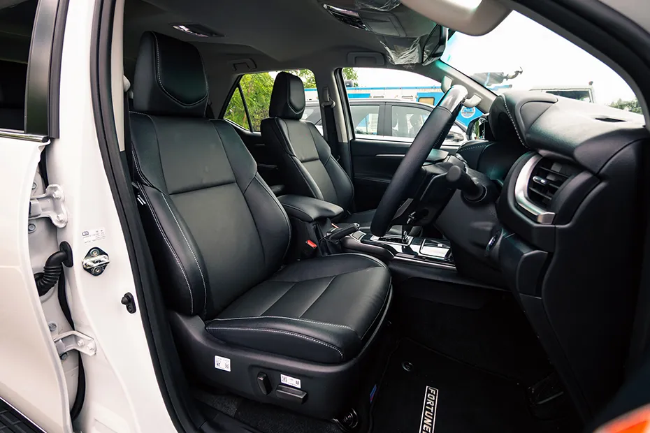 Toyota Fortuner Interior — Door View Of Driver Seat