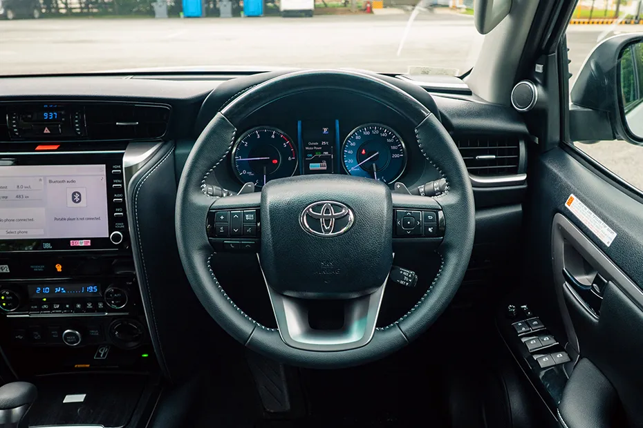 Toyota Fortuner Interior — Steering Wheel