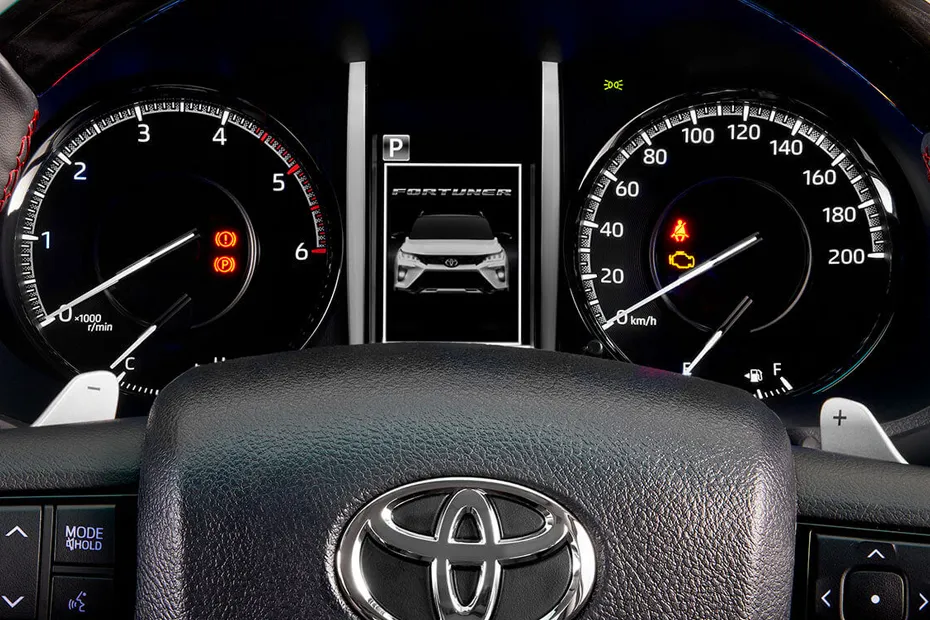 Toyota Fortuner Legender Interior — Instrument Cluster