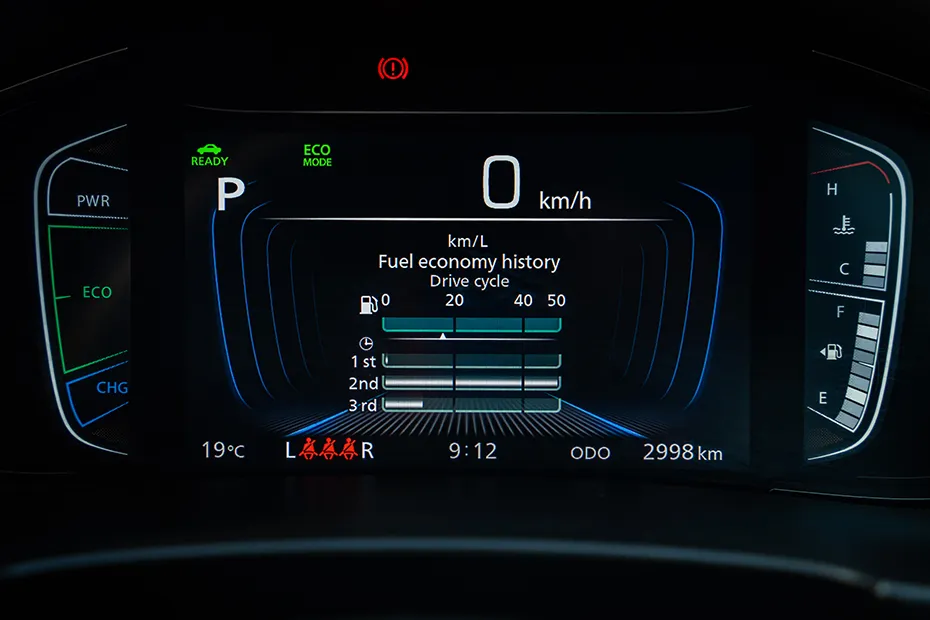 Toyota Hyryder Interior — Instrument Cluster