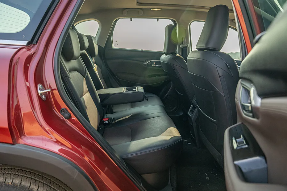 Toyota Hyryder Interior — Rear Seats