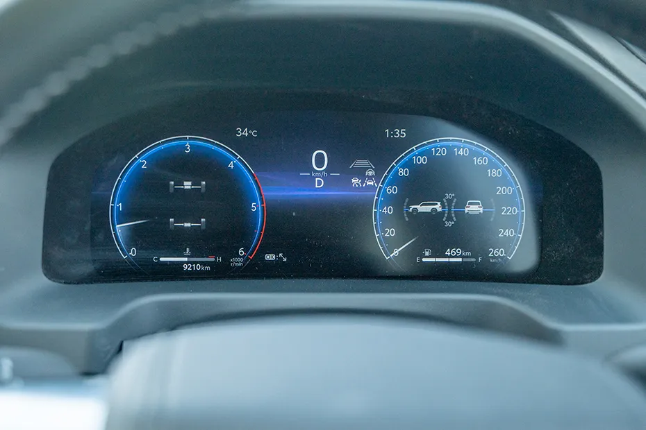 Toyota Land Cruiser 300 Interior — Instrument Cluster