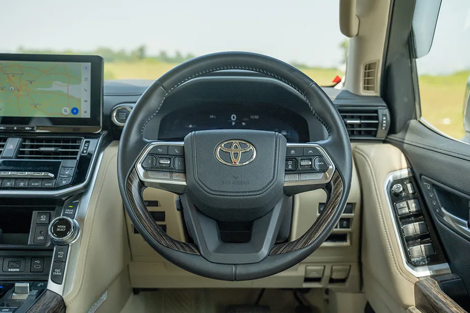 Toyota Land Cruiser 300 Interior — Steering Wheel