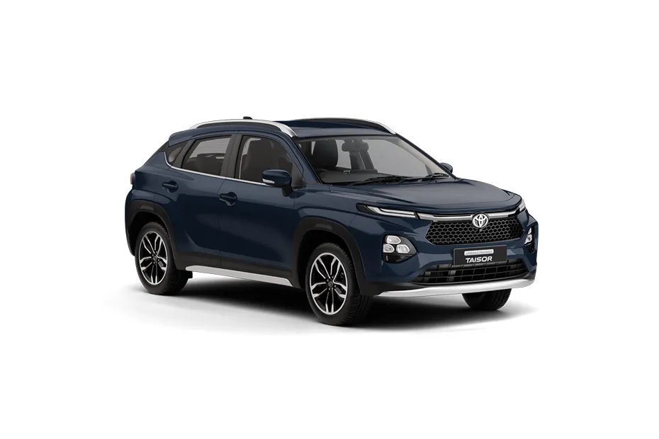 Toyota Taisor — bluish black