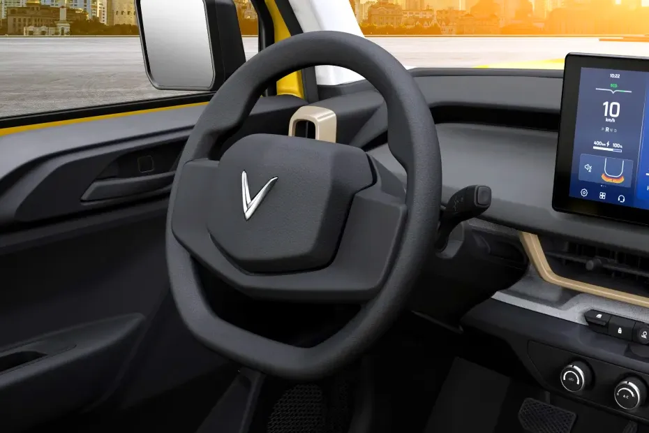 VinFast VF3 Interior — Steering Wheel
