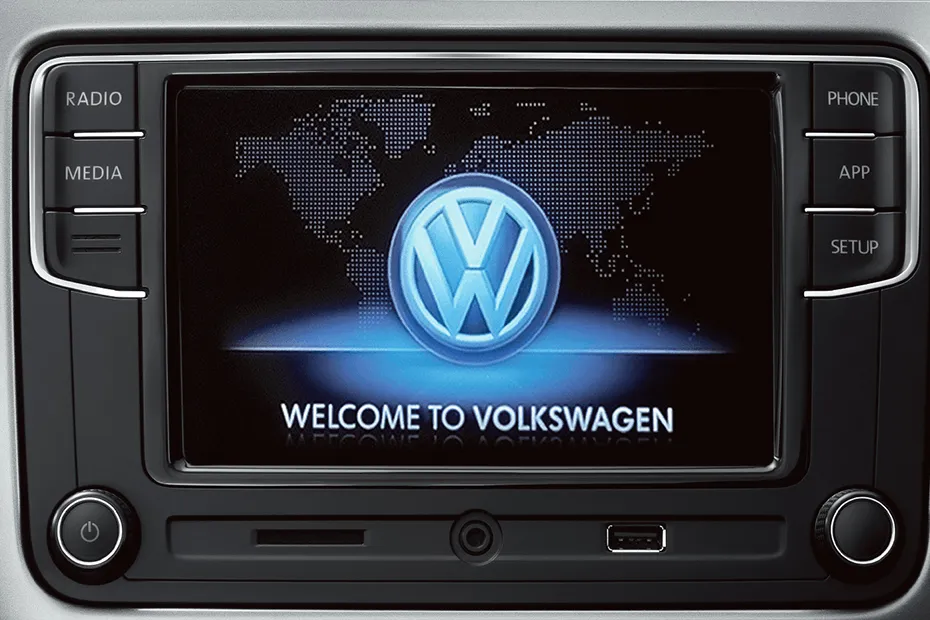 Volkswagen Polo Interior — Infotainment System Main Menu