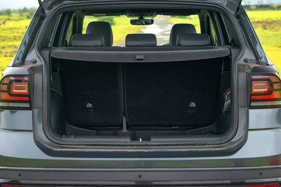Volkswagen Taigun 2021-2026 Interior — Open Trunk