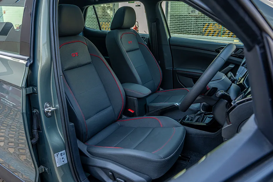 Volkswagen Taigun Interior — Door View Of Driver Seat