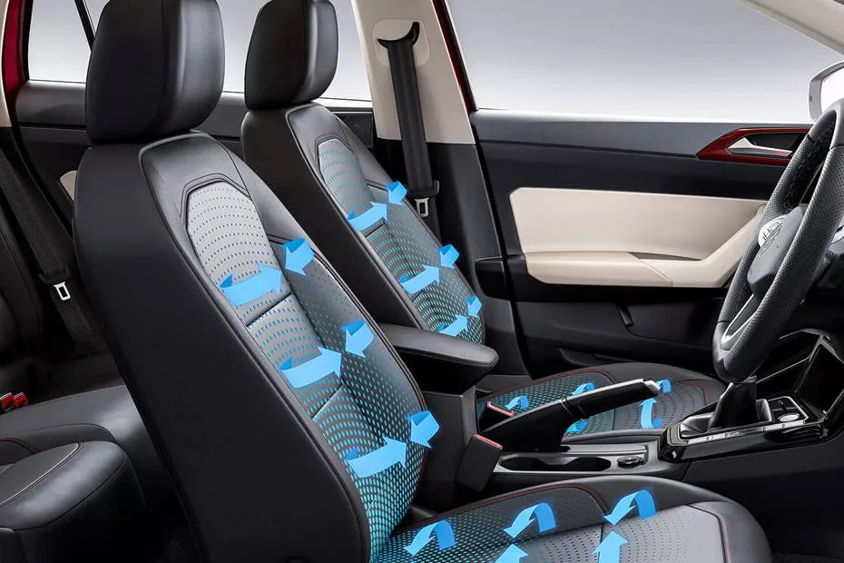 Volkswagen Virtus Interior — Door View Of Driver Seat