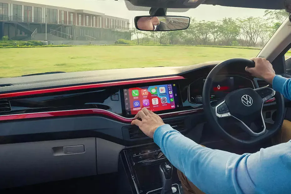 Volkswagen Virtus Interior — Infotainment System Main Menu