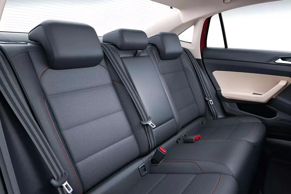 Volkswagen Virtus Interior — Rear Seats