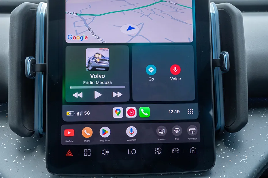Volvo EX30 Interior — Infotainment System Main Menu