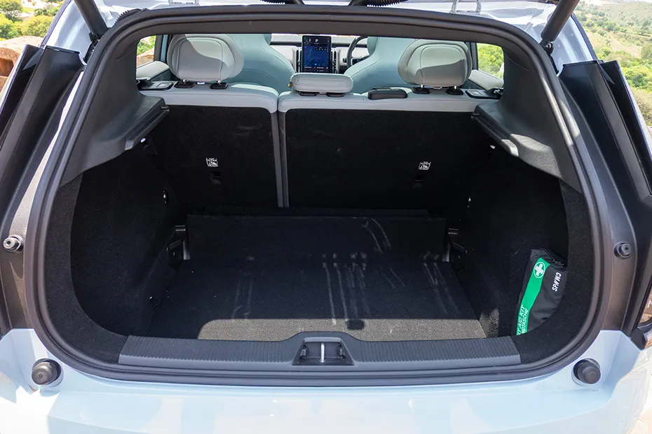Volvo EX30 Interior — Open Trunk