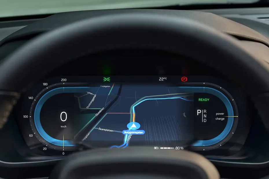 Volvo EX40 Interior — Instrument Cluster