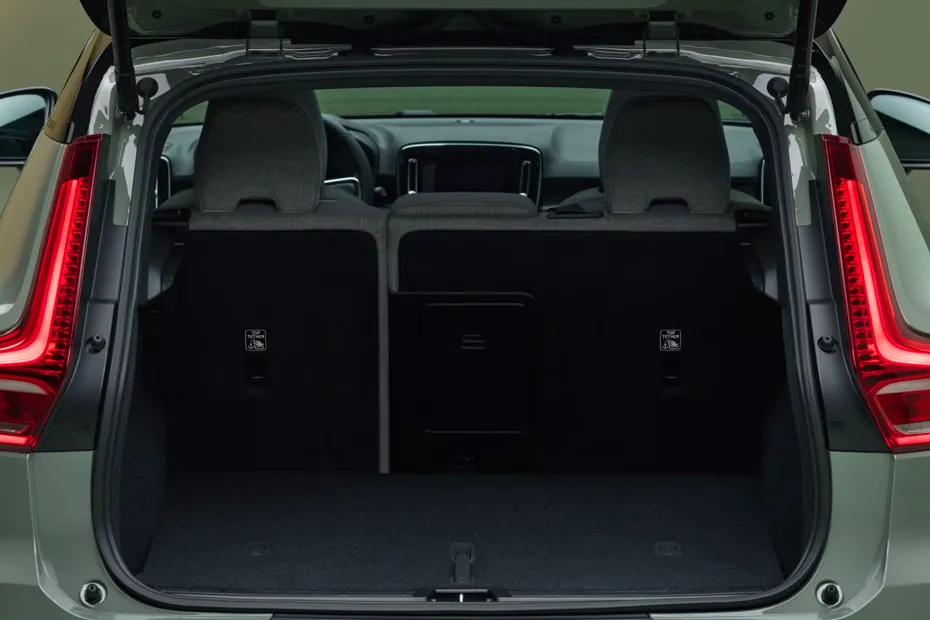 Volvo EX40 Interior — Open Trunk
