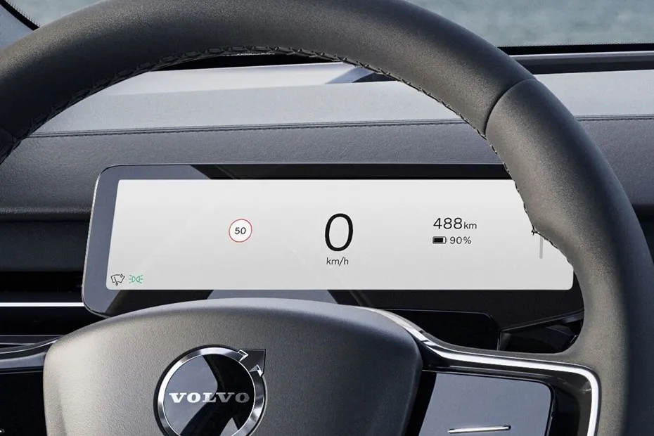 Volvo EX90 Interior — Instrument Cluster